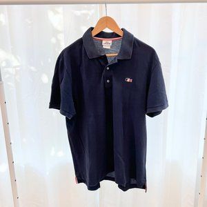 Lacoste France Flag Colors Logo Polo Shirt.